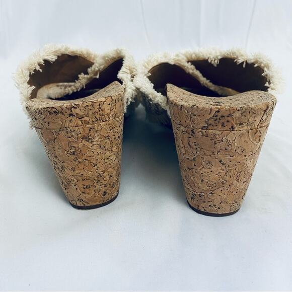 Lucky Brand Cork Wedges Size 8.5 - Picture 3 of 8